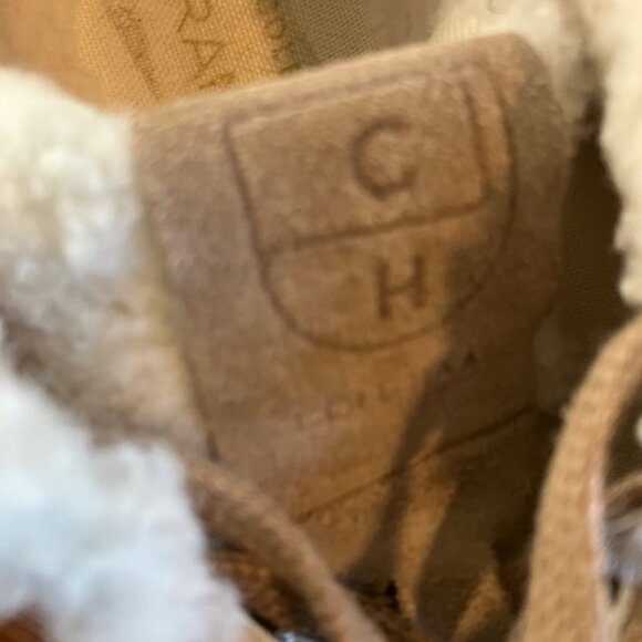 Cole Haan tan suede faux fleece lined sneakers. Super light, soft and comfy. - Picture 10 of 10